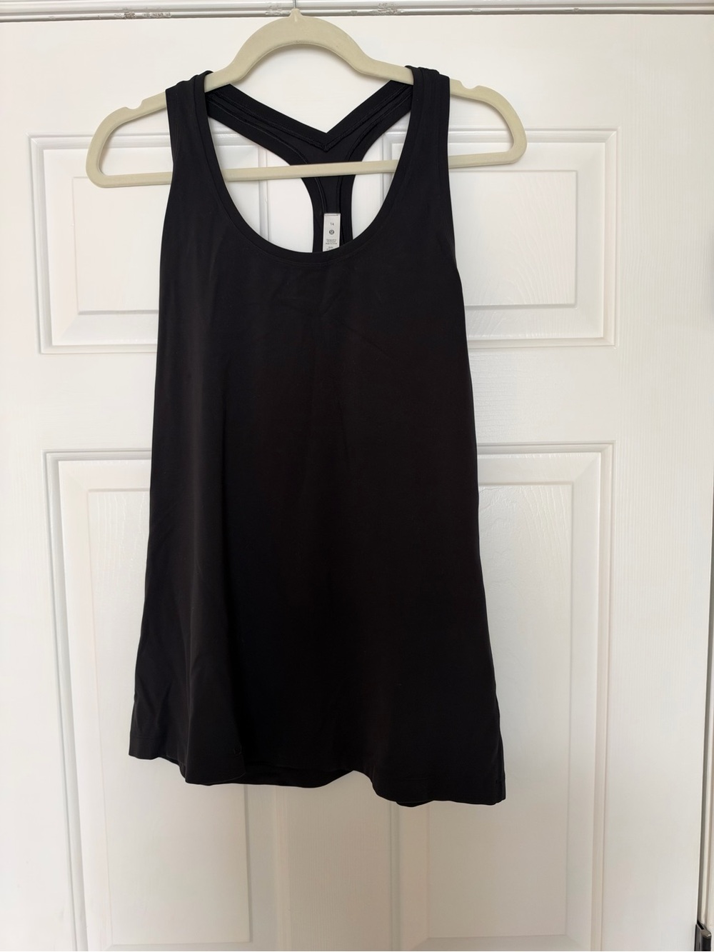 lululemon athletica Black Cross-Back Workout Tank